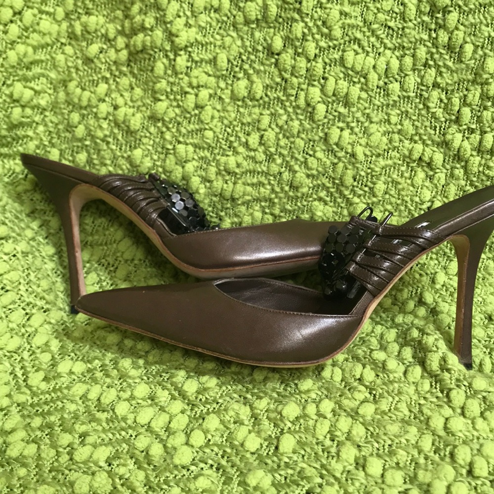 Manila Blahnik mules